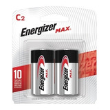 Pila Bateria Alcalina Energizer Max C Blister X2 Unidades