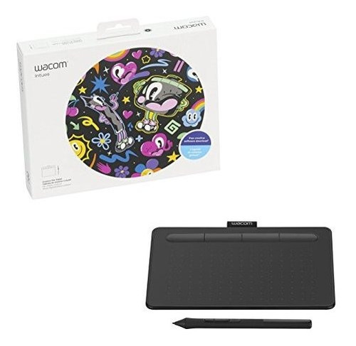 Tableta Gráfica Wacom Intuos Pequeña Color Negra Ctl4100