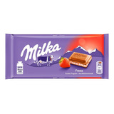 Chocolate Strawberry Yoghurt Milka 100g