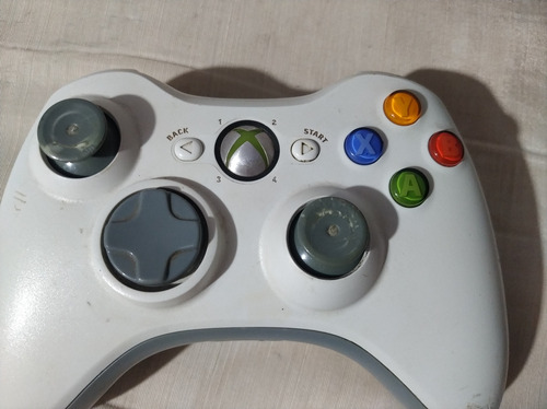 Carcaça Controle Joystick Xbox 360 Branco