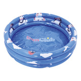 Piscina De 3 Anillos Infantil Pingüino