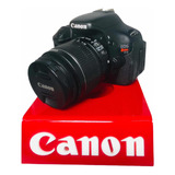 Camera Canon T3i C Lente 18:55 Mm Seminova 5900 Cliques