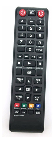 Control Remoto Para Samsung Ak59-00149a Blu-ray Dvd