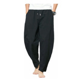 Pantalón De Manta Para Hombre Playa Descanso Yoga