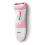 Afeitadora Eléctrica Femenina Philips Hp6306/00 Rosa A Pilas