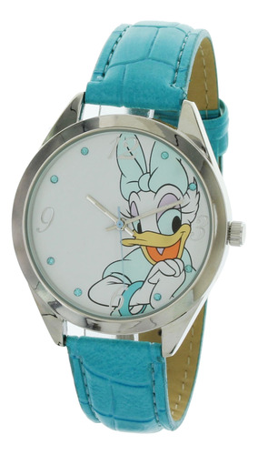 Reloj Disney Para Mujer Da500 Daisy Duck Correa De Cuero