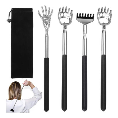 Mano De Metal Extensible Para Rascar Manita Rascadora, 4 Uni