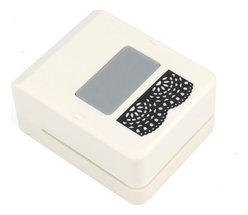 Cassette P/base De Corte De Guardas Ibi Craft 50mm Puntillas Color Blanco Forma De La Perforación Guardas Puntillas