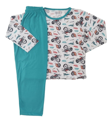 Pijama Infantil Menina - Menino - Kit 3 Conjuntos (8 Ao 14) 