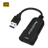 Capturadora De Video Streaming Fhd Hd 1080 Hdmi Usb 2.0