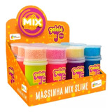 Slime Colorida Mix Foam Gelelé Com Bolinhas De Isopor 153g