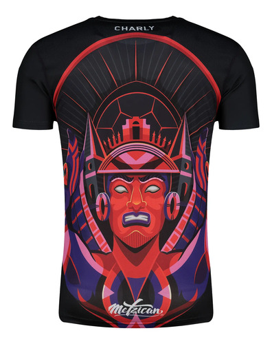 Playera De Calentamiento Atlas Charly X Metzican Para Hombre