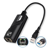 Adaptador Ethernet Usb 3.0 Rj45 Rede Gigabit 10/100/1000cabo