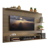 Painel Tv Até 60 Polegadas Madesa Alfa Prateleiras E Nichos Cor Rustic Xb21055z1