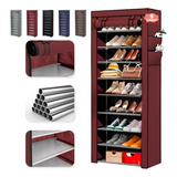 Zapatero Organizador Zapatos Closet 27 Pares 9 Niveles Topon