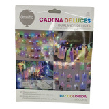 Guirnalda Luces Led Clips 20 Pinzas Perritos Porta Fotos 3mt