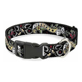 Collar Gato Suerte Negro 8-12  0.5  Ancho.