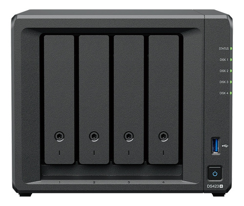 Servidor Nas Synology Diskstation Ds420+ Com 4 Baias Novo