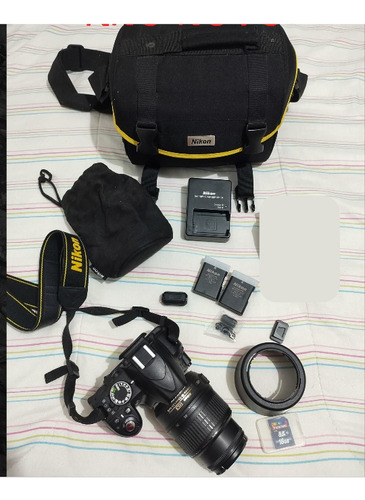 Câmera Nikon D3100 Com Nota Fiscal, Bag, 2 Baterias