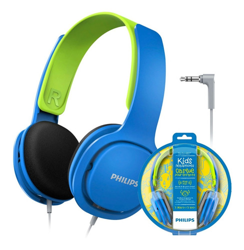 Philips Audifono Headband Casque Kids 85db Blue Shk2000bl/00