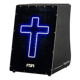 Cajon Eletrico Profissional Fsa Cruz De Neon (gospel) Fg1518