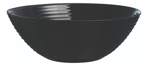 Harena 27 Tazon Bowl Ensaladera De Vidrio Opal Luminarc Color Negro