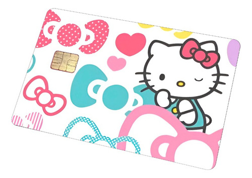 Sticker Para Tarjeta Nuevo Sanrio Hello Kitty