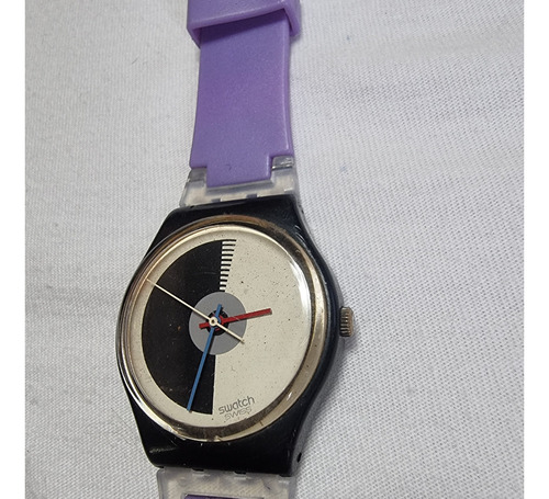 Reloj De Pulsera Vintage Swatch Disck