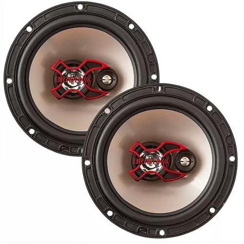 Alto Falante Bravox B3x60x 6 Polegadas 100w 50wrms Par