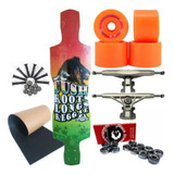 Longboard Cush Completo Profissional Free Ride Donwhil Slide