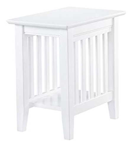 Atlantic Furniture Ah13202 Mission End Table Silla Mesa Auxi