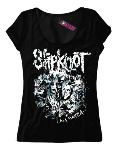 Remera Mujer Slipknot I Am Hated T886 Dtg Premium