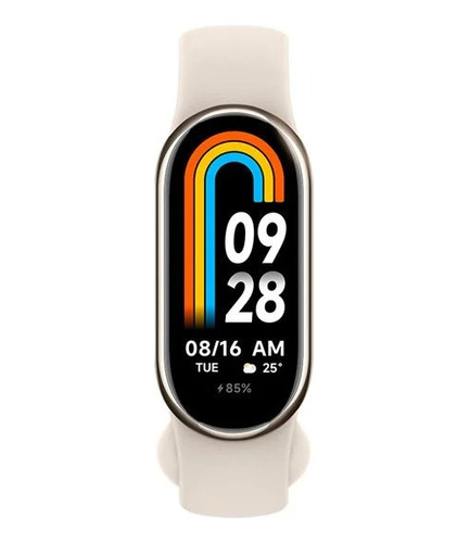 Reloj Xiaomi Mi Band 8 1.62 Amoled +150 Modos Gold