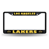 Marco De Los Ángeles Lakers Chrome (negro)