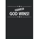 Spoiler: God Wins: Cuaderno De Lineas Forrado Din A4 -21 X 2