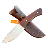 Cuchillo Muela Rhino 10co Hoja 10cm Funda España Color Plateado