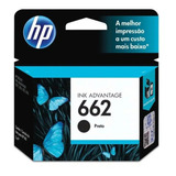 Cartucho De Tinta Hp 662 Preto Original 