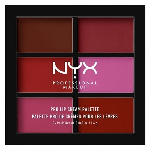 Nyx - Pro Lip Cream, The Plums - Paleta Labiales Original