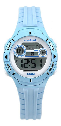 Reloj Mistral Ldx-ex Digital Cronomtro Alarma Luz 100m Wr 