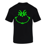 Camiseta Grinch Navidad Niños Y Adultos