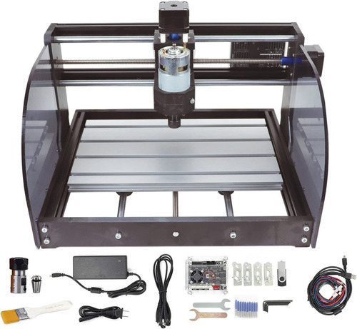 Máquina Cnc Router 3018 Pro Grbl + Fresas 