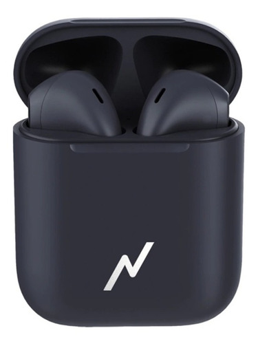 Auricular Bluetooth5.0 Con Micrófono Y Estuche Cargador Noga