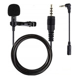 Kit Microfono Celular Y Adaptador Para Camaras Dslr  O Pc