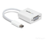 Adaptador Usb-c Startech Cdp2vgaw Usb Tipo-c A Vga