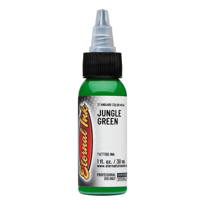 Tinta para Tatuar Eternal Ink Jungle Green Color Verde 1oz | Envío gratis
