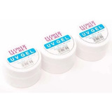 Gel Uv Para Uñas- Pack 3 Unidades