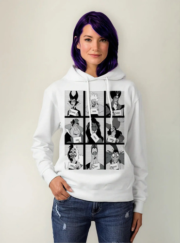 Sudadera Villanos Disney Ursula Malefica Mod4