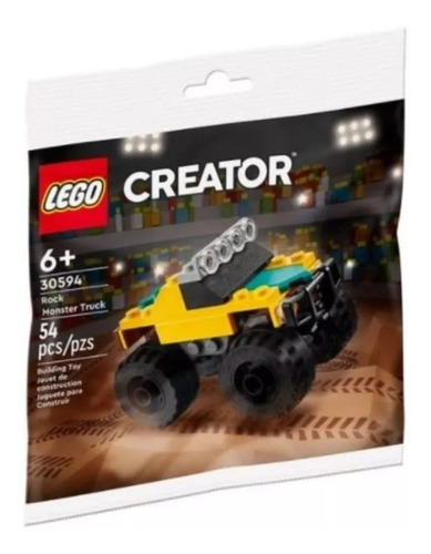 Bloques De Encastre Lego Creator Monster Truck 54 Piezas