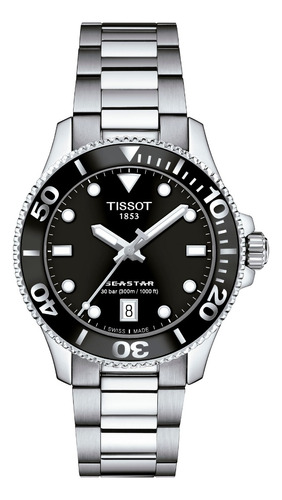 Reloj Tissot Seastar 1000 36mm Negra