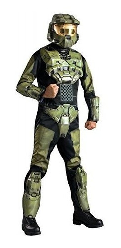 Disfraz Para Hombre Rubie's Deluxe Halo Master Chief Disfraz